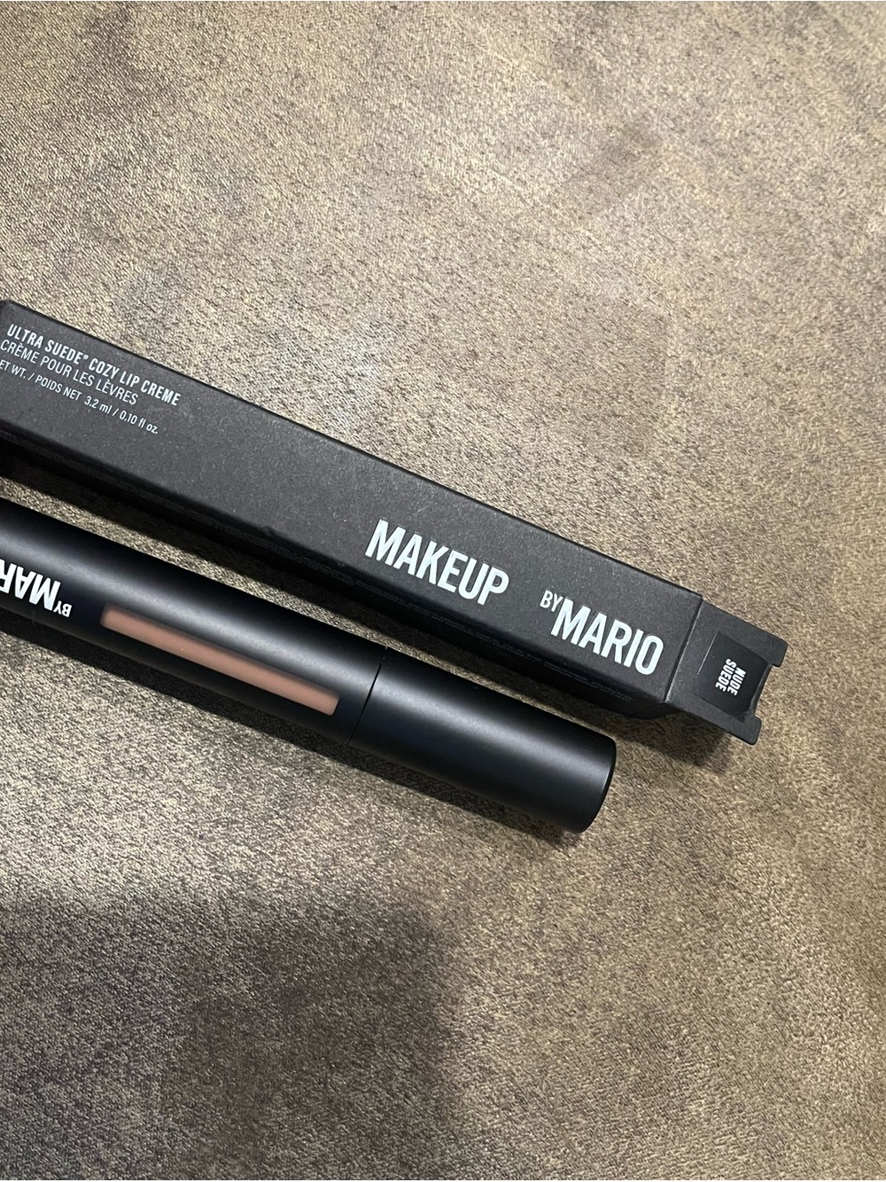 Makeup By Mario Ultra Suede Cozy Lip Crème — Nude Beige Pink